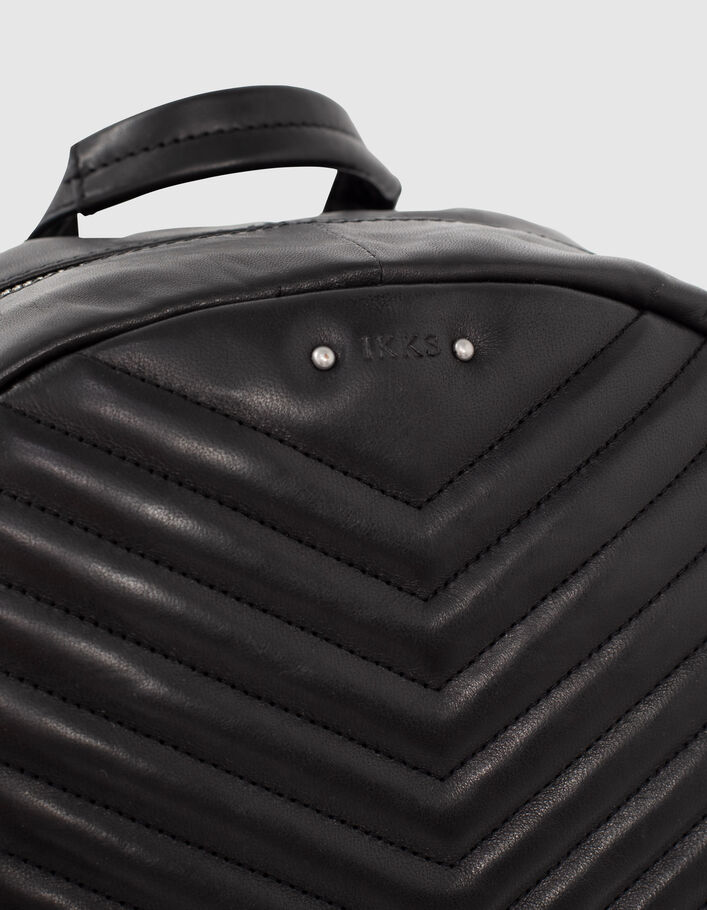 MEDIUM 1440 women’s quilted chevron backpack-4