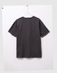 Camiseta gris algodón oversize mensaje niña-6