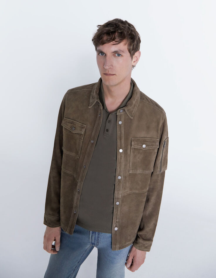 Sobrecamisa caqui ante Hombre-1
