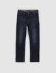Vaqueros slim blue black pespuntes espigas niño-4