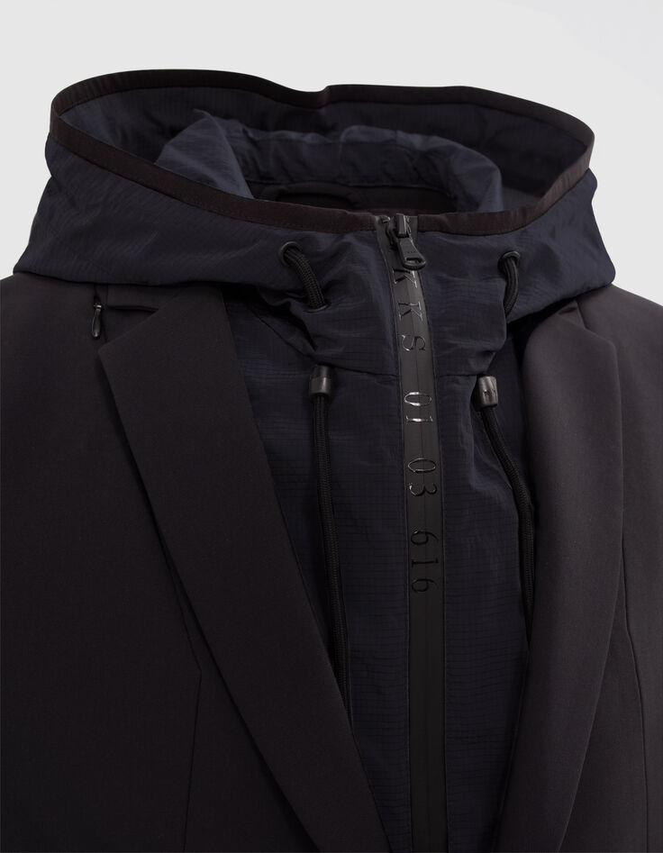 Veste de costume marine tissu 37.5° Homme-4 Veste de costume marine tissu 37.5° Homme-4