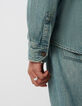 Sobrecamisa vaquera REGULAR azul gris&aacute;ceo hombre-5