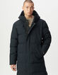 Plumas largo azul marino acolchado WATERPROOF hombre-3