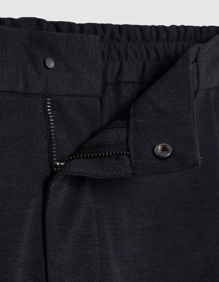 Pantalon de costume gris maille ULTRA MOBILITY Homme-8