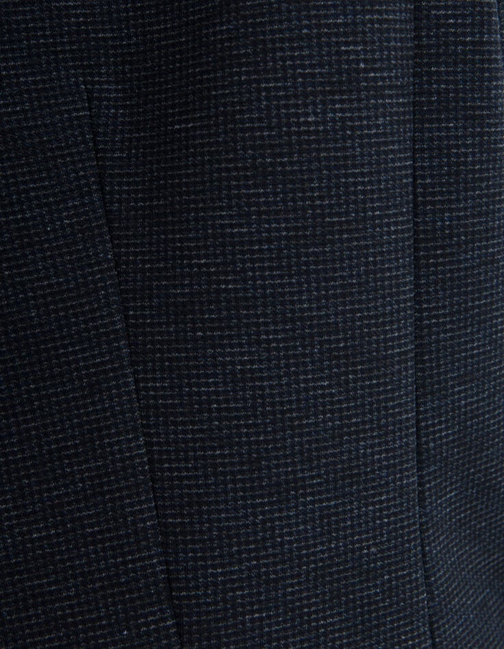 Chaqueta azul marino punto Milano imitaci&oacute;n-8
