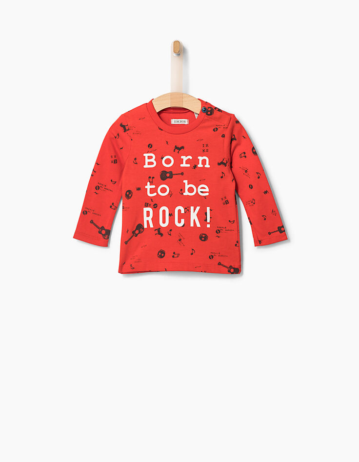 Baby boys' red T-shirt-2