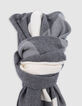 Bufanda de asfalto con logotipo IKKS Homme-4