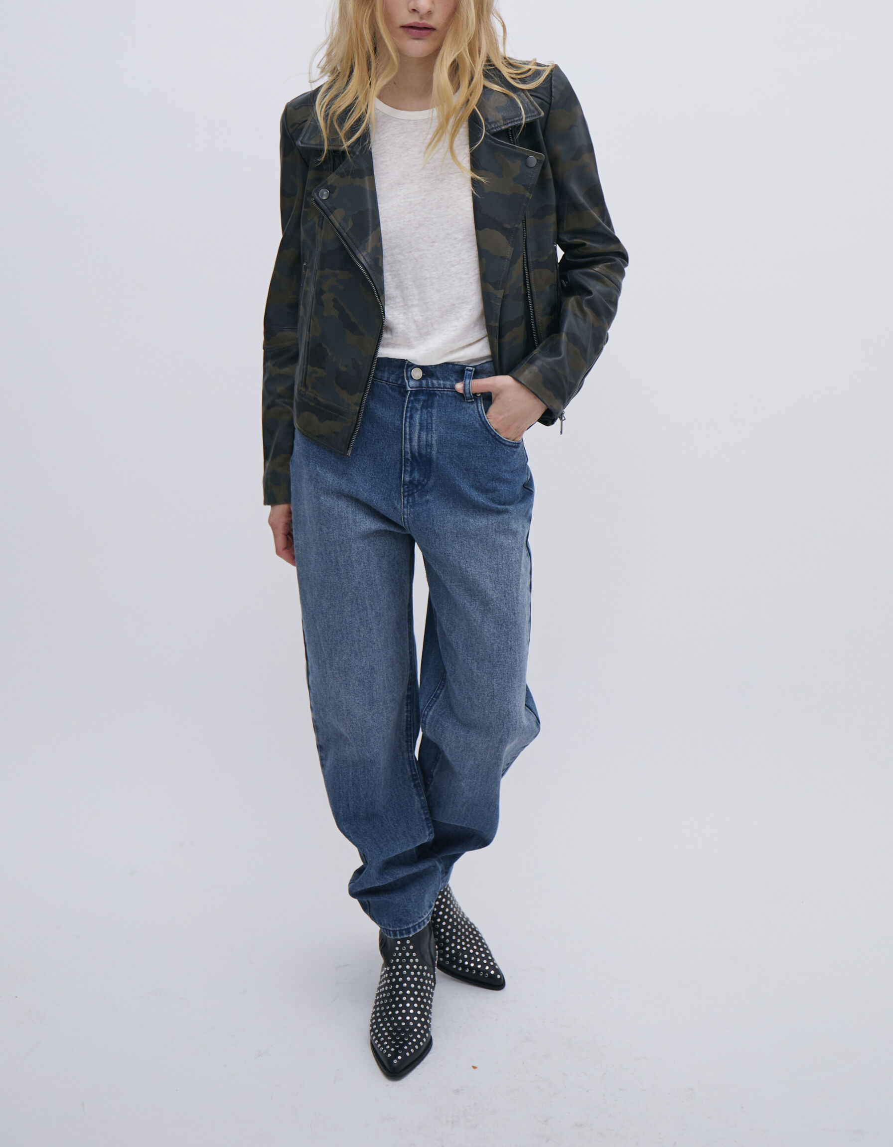 Veste camouflage femme ikks shop