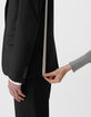 Americana SLIM negra punto Milano hombre-5