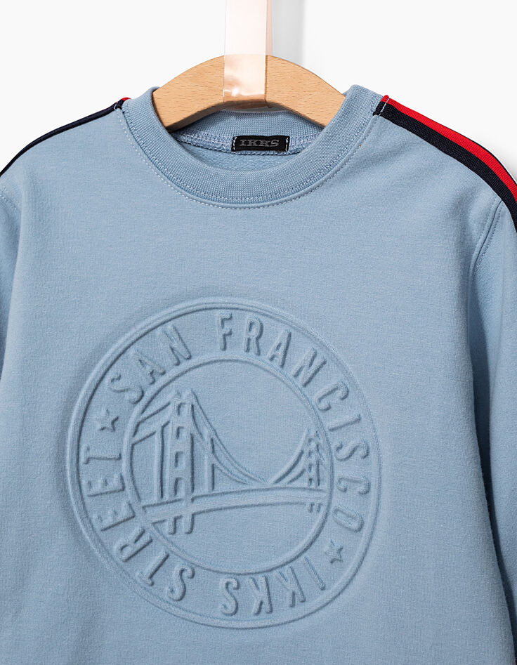 Sudadera azul cielo Golden Gate Bridge niño -3 Sudadera azul cielo Golden Gate Bridge niño -3