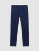 Men’s navy SLIM chinos-6