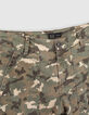 Khaki Jungen-Battle-Bermudas mit Flecktarn-Pixel-Motiv-2