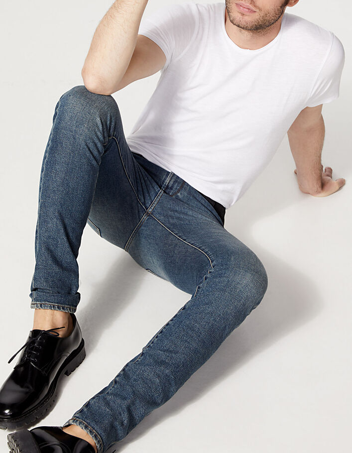 Jean SLIM encre IKKS BETTER Homme-1