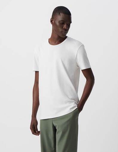 T-shirt blanc ABSOLUTE DRY Homme - IKKS