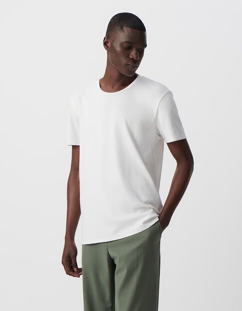 T-shirt blanc ABSOLUTE DRY Homme - IKKS