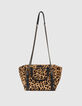 Bolso cuero LE 1440 MEDIUM acolchado espiga mujer-6
