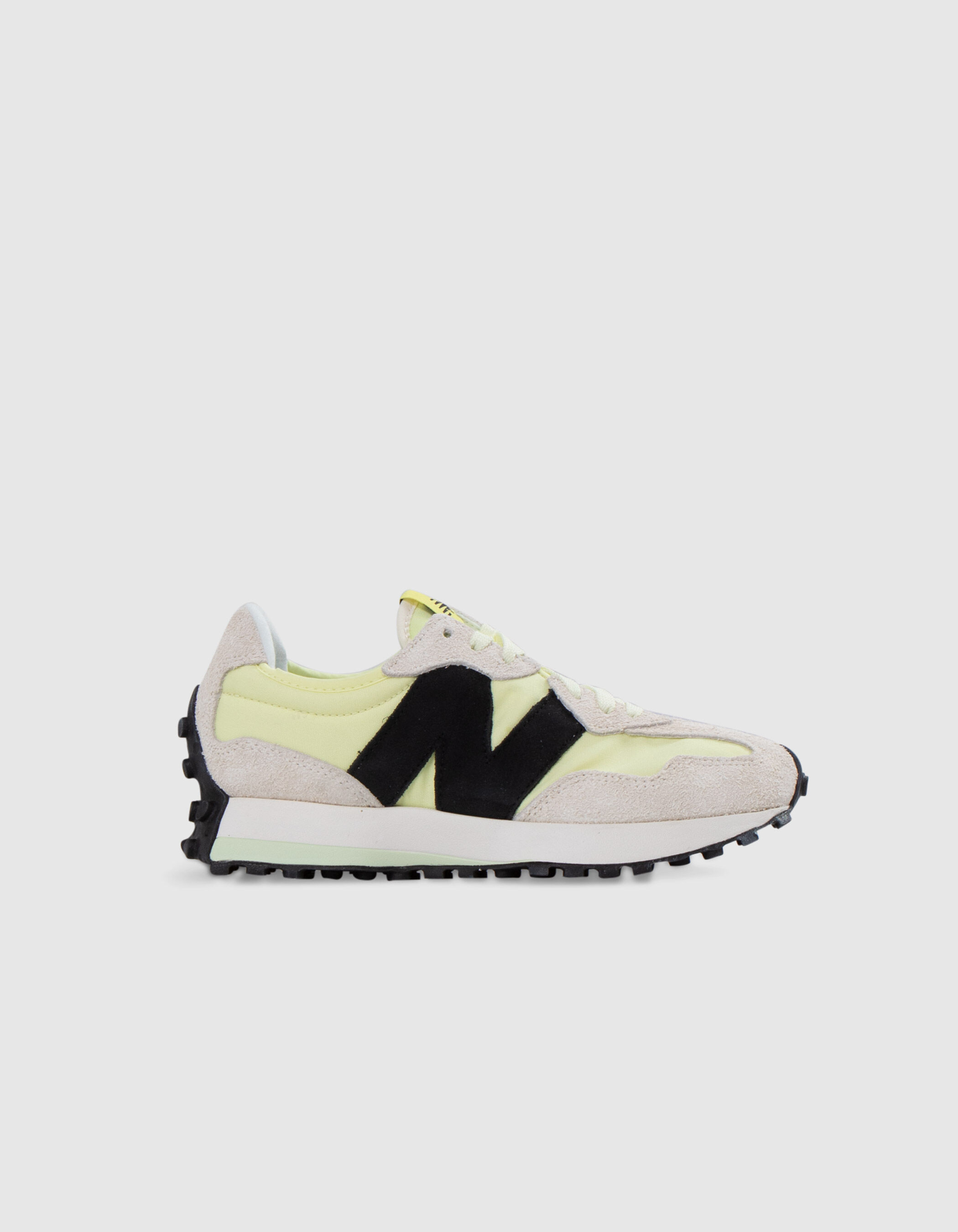 Baskets lime NEW BALANCE 327 Femme IKKS