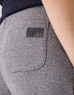 Pantalon coupe jogging élastiqué en bas femme -4