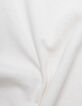 Visueel ecru vlinder-panter meisjes-T-shirt-7