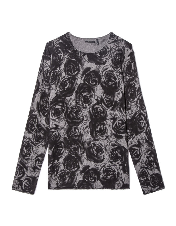 Pull imprimé homme-5
