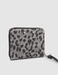 Portefeuille 1440 mini Compagnon grijs luipaard Dames-3