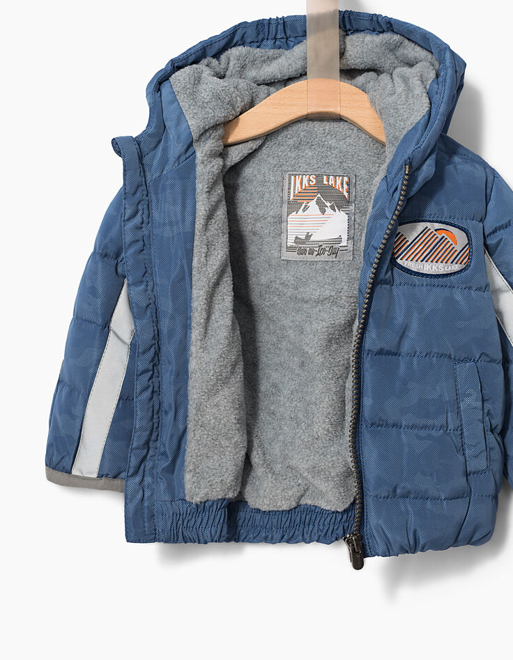 Chaqueta acolchada azul bebé-4