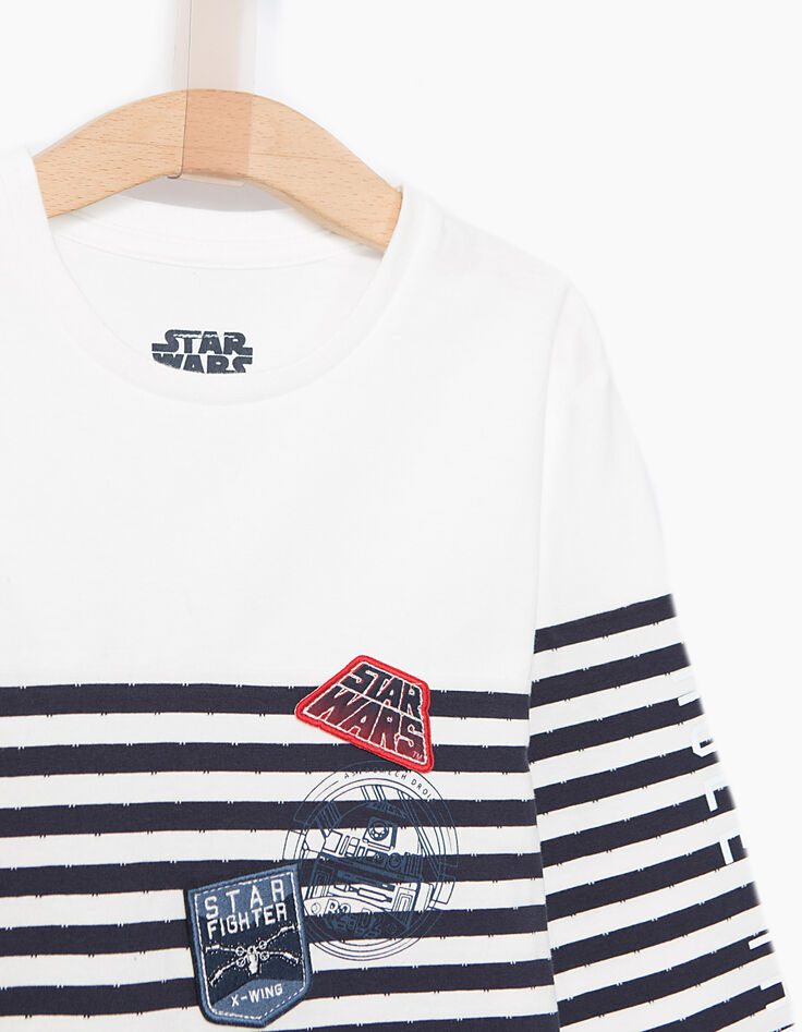 Jungenmatrosenshirt mit Patches -3 Jungenmatrosenshirt mit Patches -3