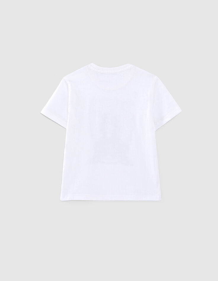 T-shirt blanc coton bio visuel tigre-matelot gar&ccedil;on-3