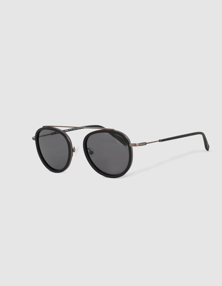 Zonnebril zwart pantos-stijl Heren-1
