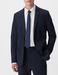 Marine SLIM blazer milanotricot Heren-1