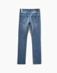 Boys' light blue skinny jeans-3