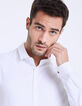 Chemise regular blanche anti-tâche Homme-2