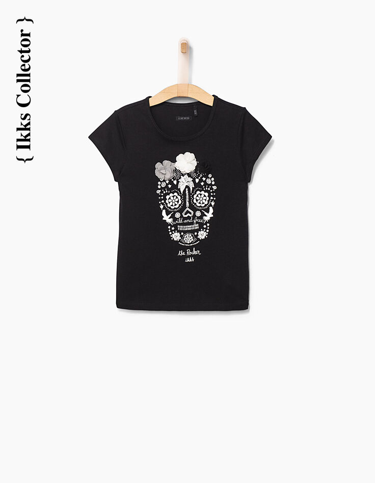 Schwarzes Mädchen-T-Shirt Collector The Rocker-2