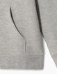 Boys’ zip-up grey cardigan-5