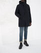 Parka noire mate WATERPROOF BREATHABLE Homme-6