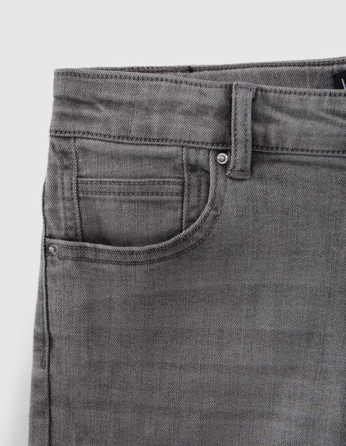 Grijze STRAIGHT jeans jongens - IKKS