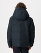 Doudoune marine capuche amovible WATERPROOF Homme-3