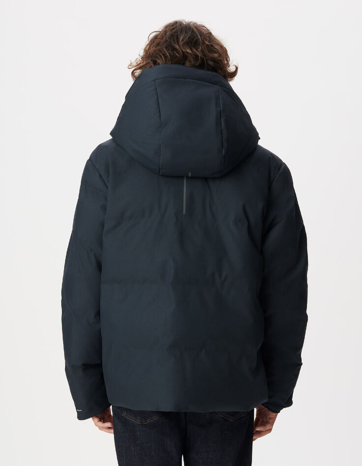 Doudoune marine capuche amovible WATERPROOF Homme-3