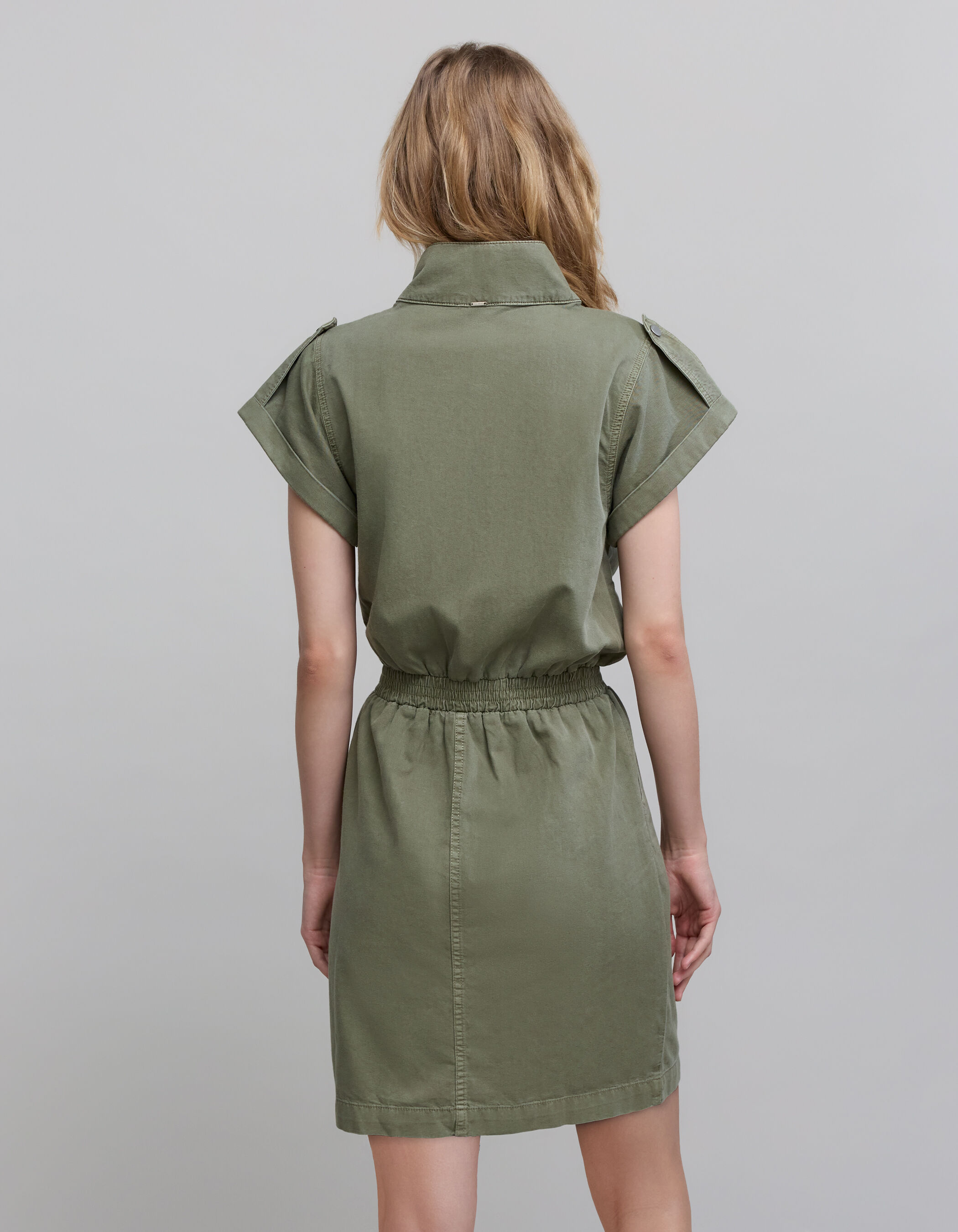 Robe kaki ikks outlet