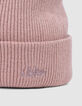 Girl's recycled pink sequined knit hat-3