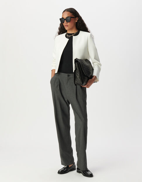 Veste boléro écrue longueur cropped - IKKS