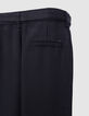 Belted black baggy jeans in Lyocell® Women-5