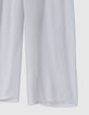 Combination pants ecru bustier smocks girl-4