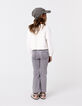 FLARE jeans grey Waterless for girl-2
