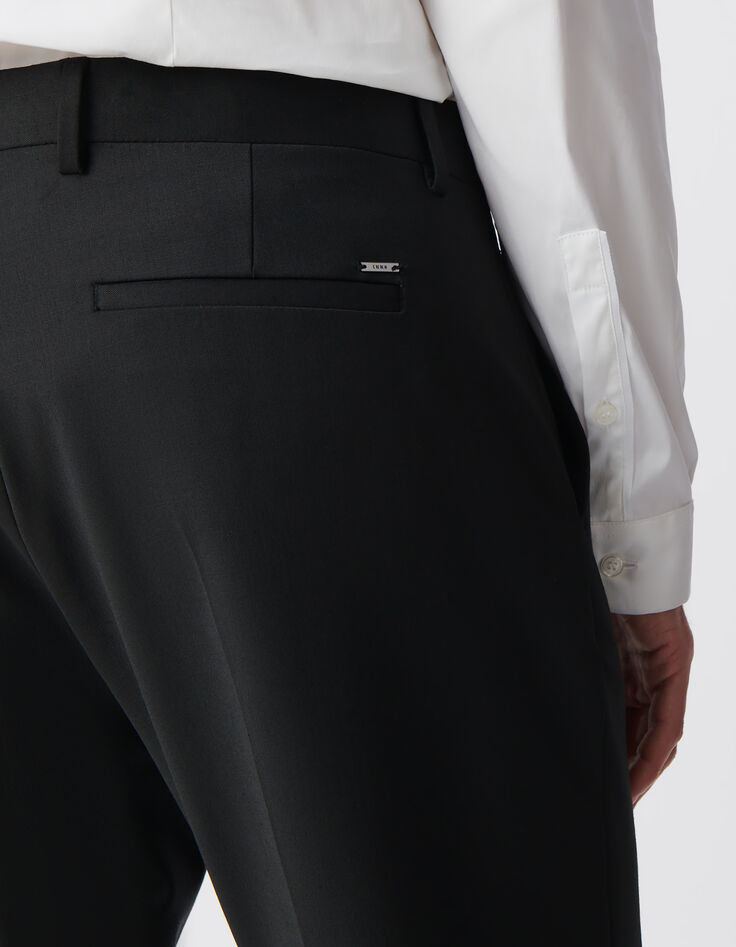 Pantalon de costume SLIM noir TRAVEL SUIT Homme-4