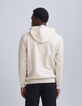 Sweat coloris naturel en molleton biface Homme-3