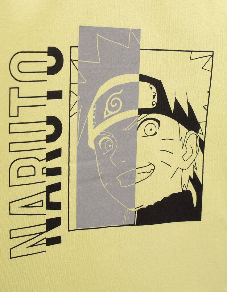 Camiseta NARUTO amarillo reflectante niño-4