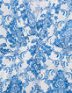 Robe LENZING&trade; ECOVERO&trade; imprim&eacute; fa&iuml;ence bleu Femme-3