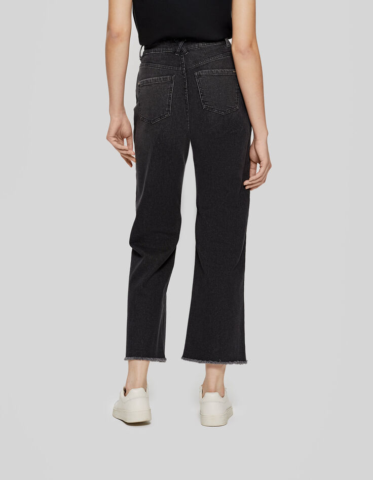 Vaqueros medium grey cierre asimétrico-3