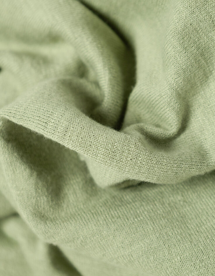 Polo verde de manga corta Hombre-8